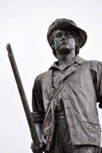 Minuteman Statue, American Revolution, Concord, Militia, Independence, Statue,